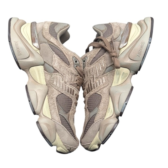 New Balance 9060 “Mushroom / Timberwolf” Suede Sneakers – Women’s 8 / Men’s 6.5 - Picture 4 of 7
